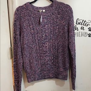Gap “for good” purple sweater; Medium